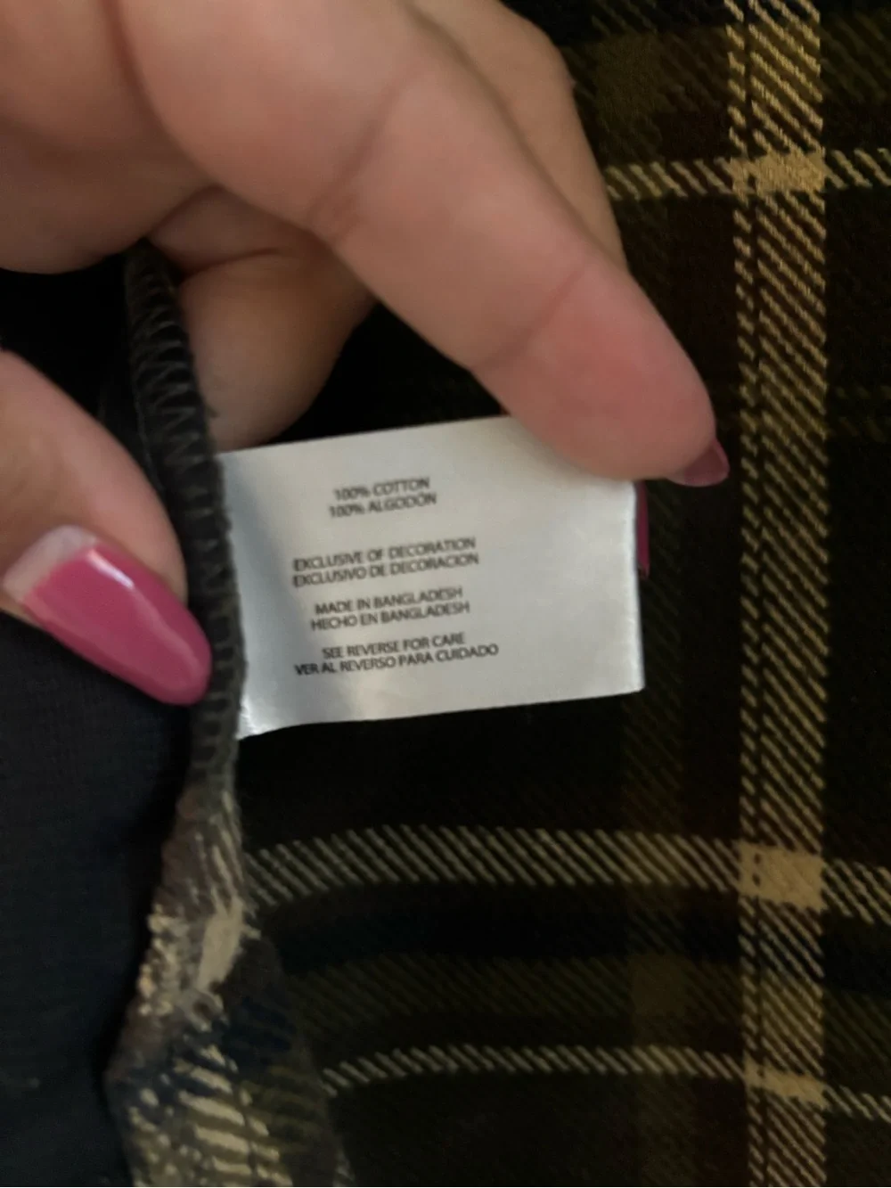 Orvis Men's Green Plaid Button-Up Flannel XL